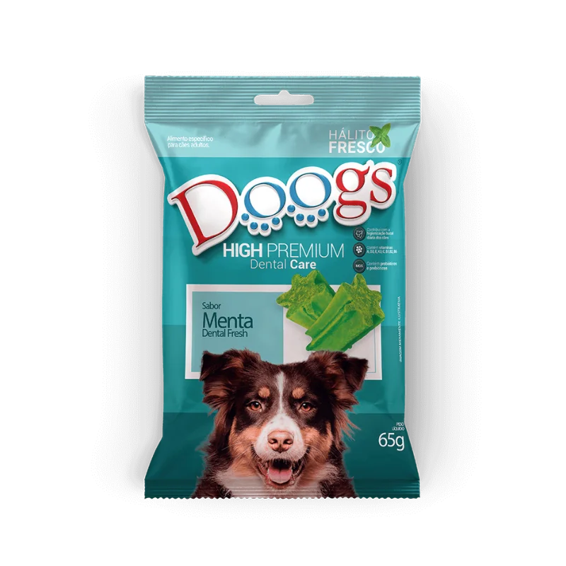 Bifinho Dental DOOGS 65gr Sabor Menta