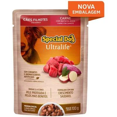 Sachê Special Dog Cão Sabor Carne 100Gr