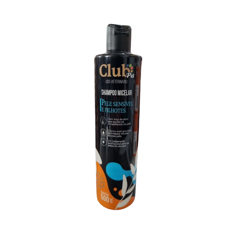 Shampoo Micelar Pele Sensível e Filhotes 500ml