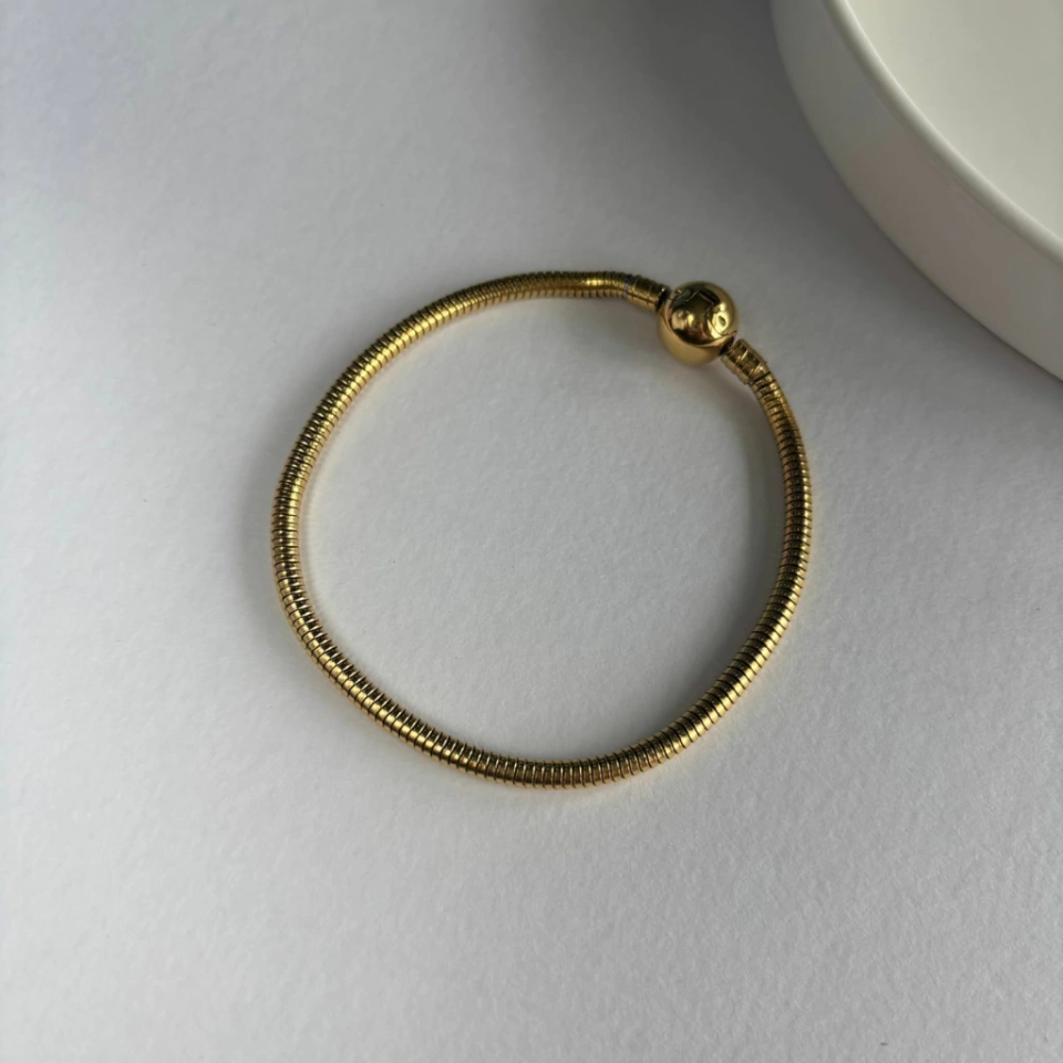 Pulseira inspiração para berloques 22 cm