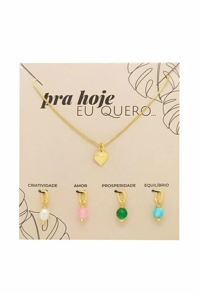 Kit de pingente Eu quero