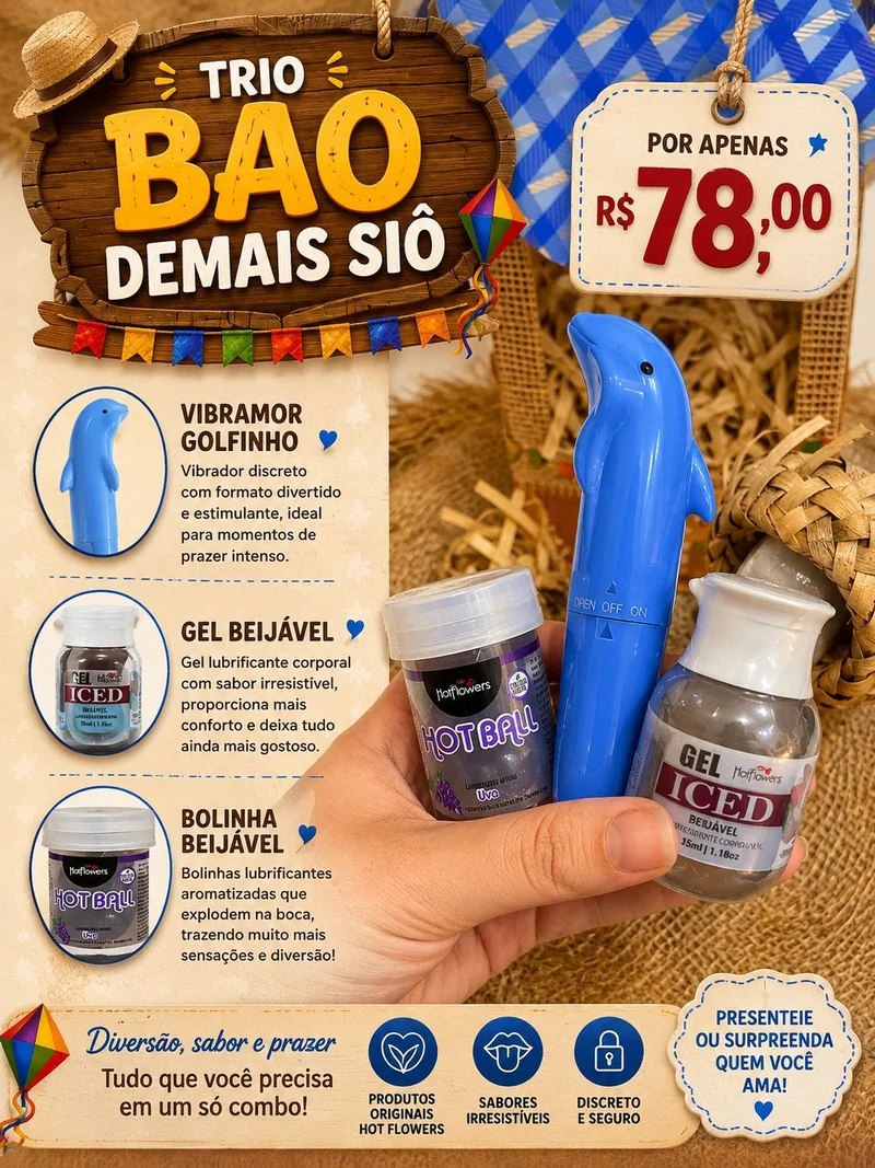 TRIO BÃO DEMAIS SÔ