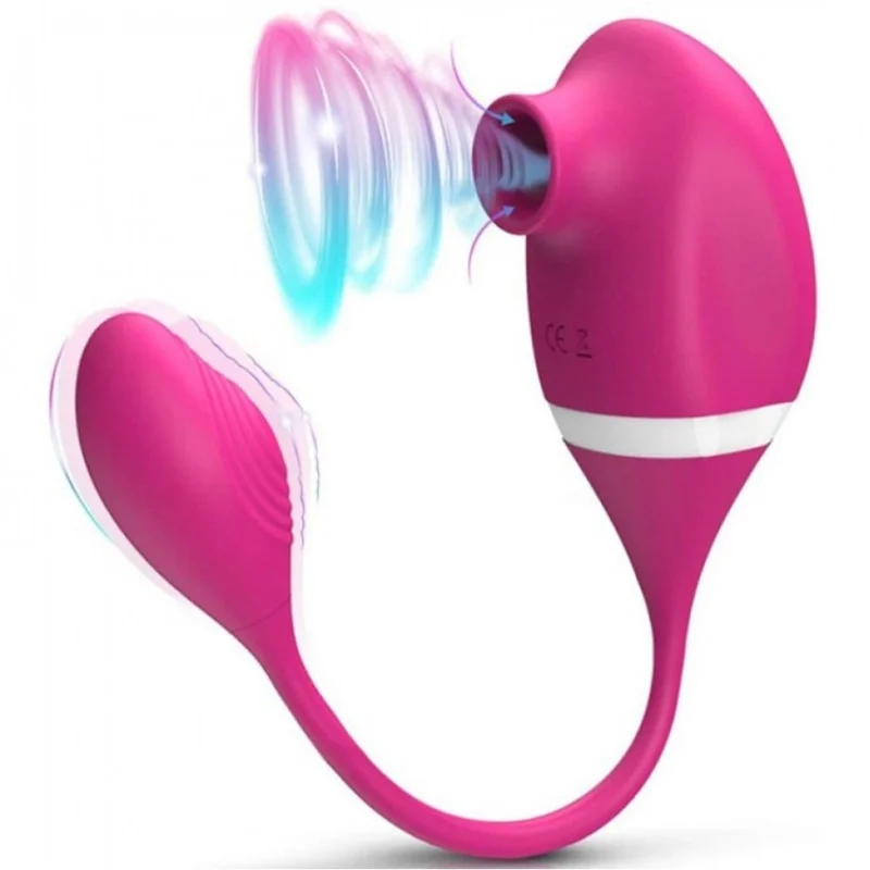 Vibrador com Estimulador de Clítoris (295,00)