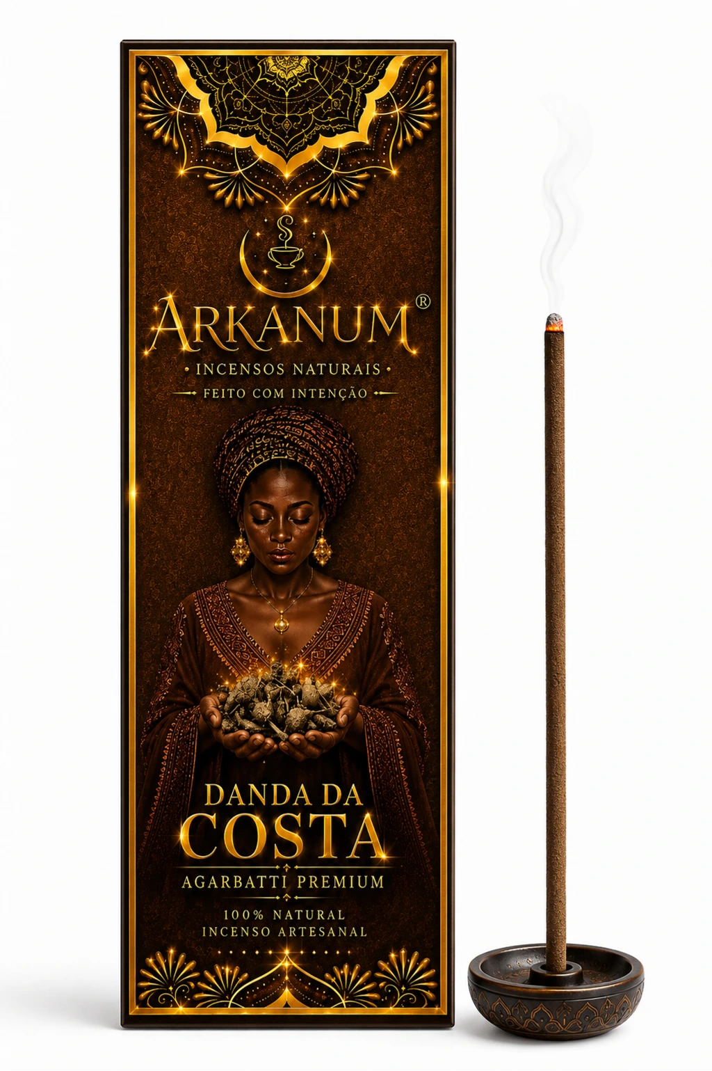 Incenso Premium Dandá da Costa - Linha ritual Raízes da África