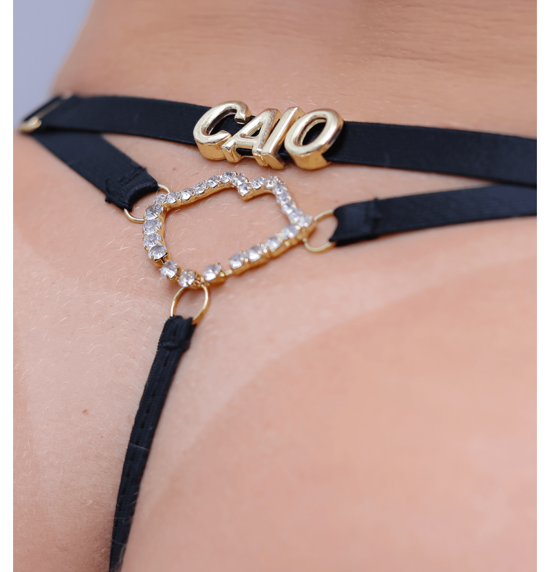 CALCINHA FIO DENTAL PERSONALIZADA PAIXÃO