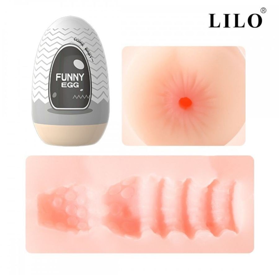 EGG FUNNY EM CYBERSKIN ÂNUS