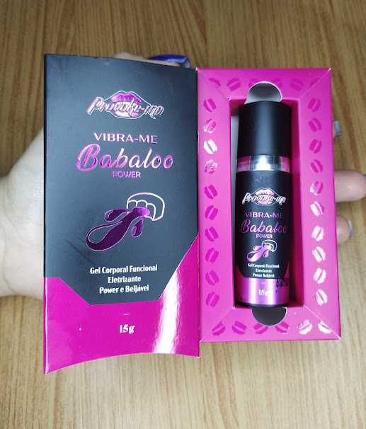 GEL ELETRIZANTE BEIJÁVEL VIBRADOR LIQUIDO BABALOO