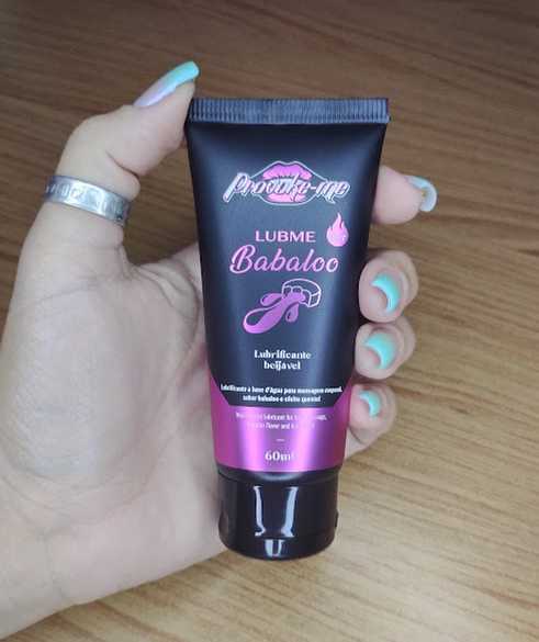 GEL LUBRIFICANTE BABALOO HOT LUBME BEIJÁVEL 60ML