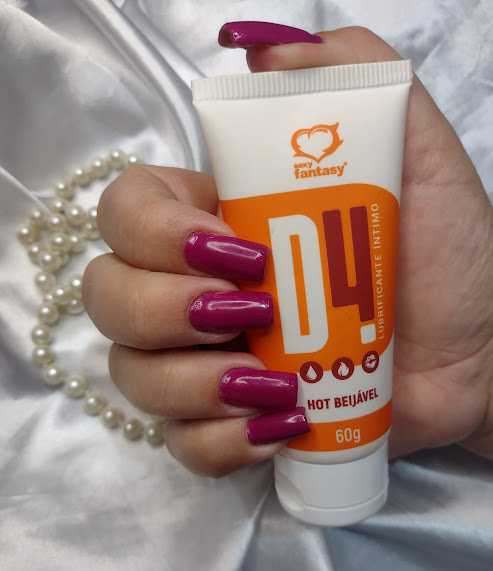 GEL LUBRIFICANTE D4 HOT CÍTRICO