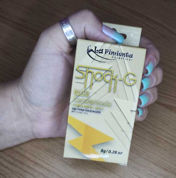 GEL SHOCK G FUNCIONAL ELETRIZANTE BEIJÁVEL LEITE CONDENSADO
