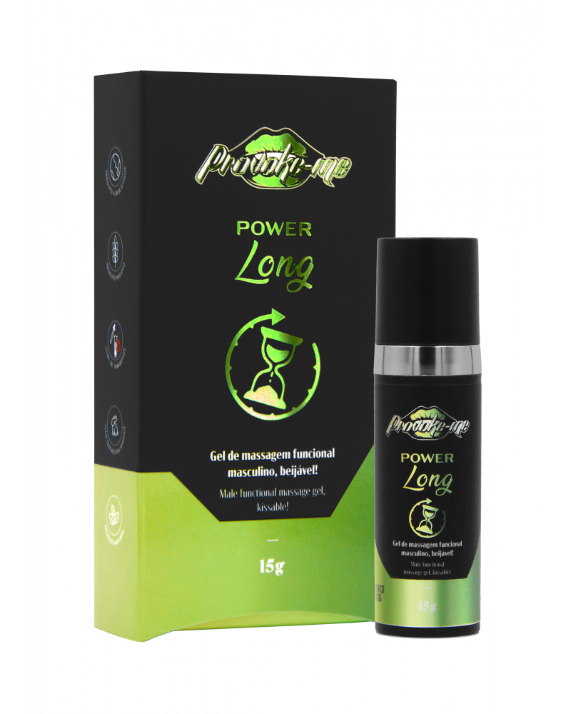 GEL POWER LONG RETARDANTE BEIJÁVEL 15G