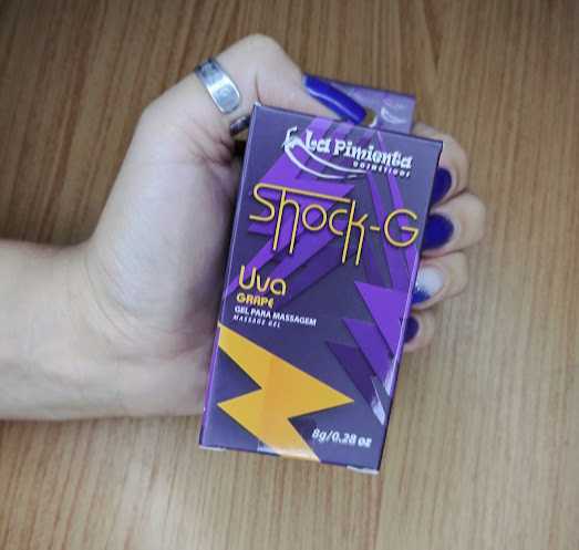 GEL SHOCK G FUNCIONAL ELETRIZANTE BEIJÁVEL UVA