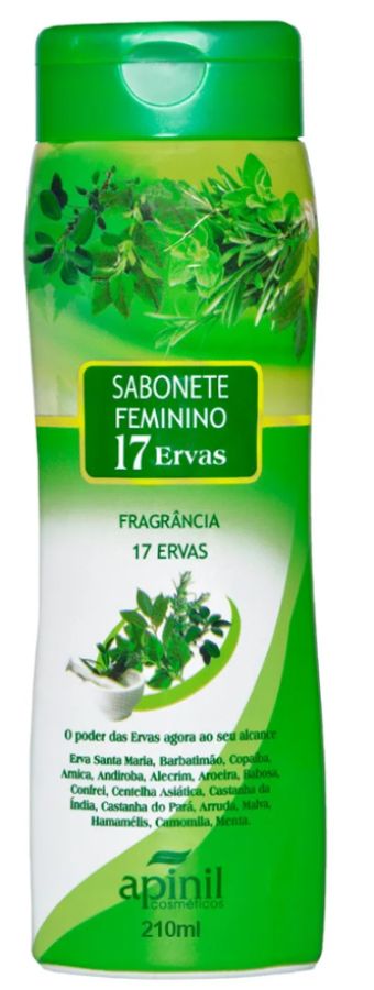 SABONETE ÍNTIMO EXTRATO 17 ERVAS