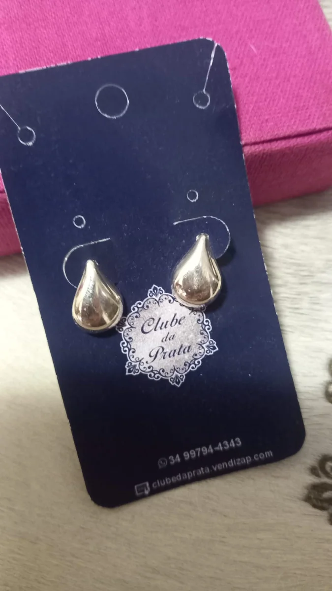 Brinco Tarraxa Gota M