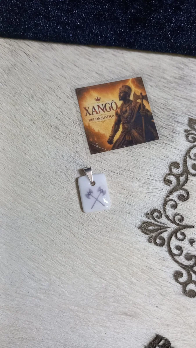 Pingente Camafeu Xangô