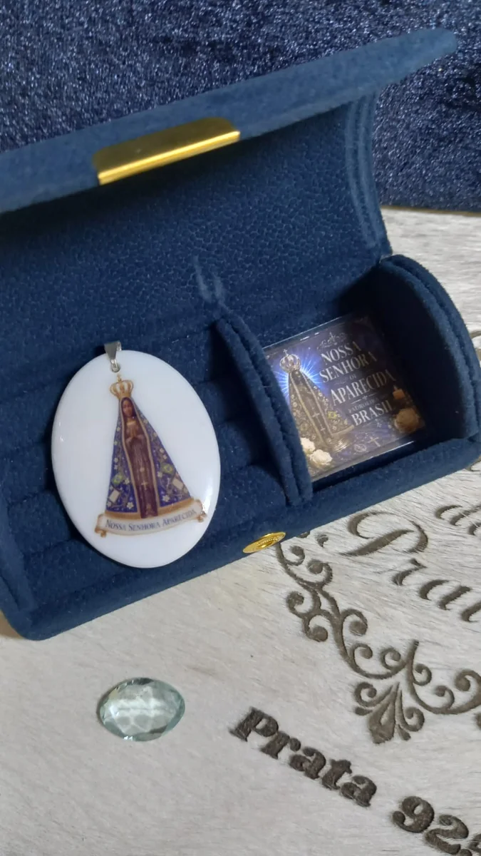 Pingente Camafeu Nossa Senhora da Aparecida