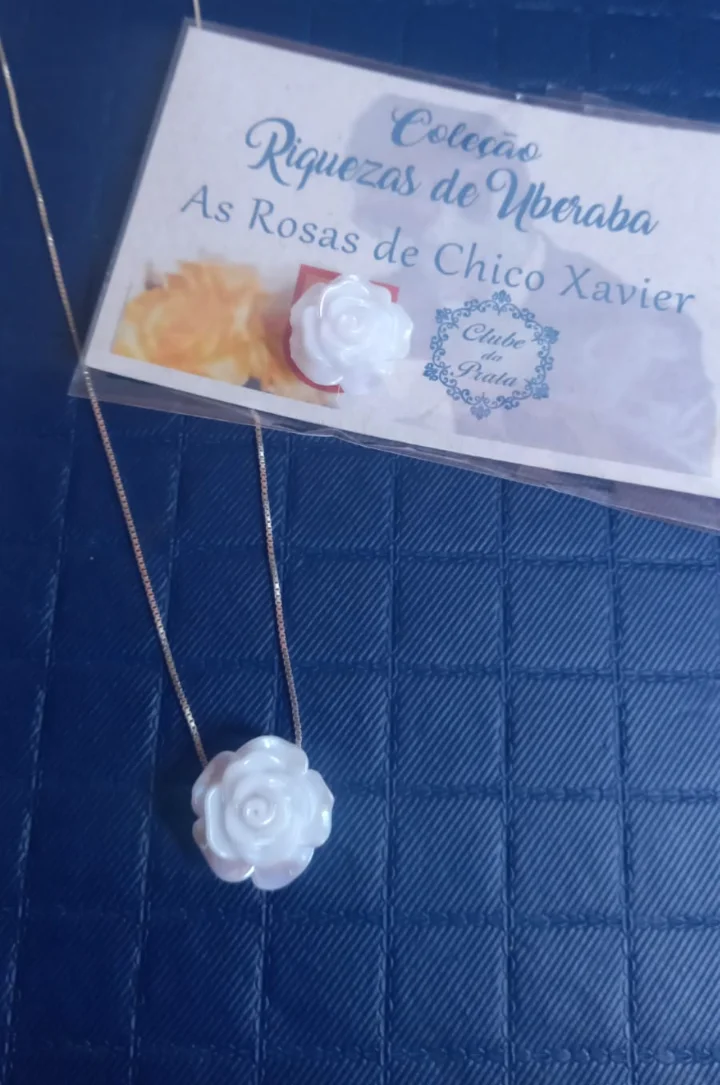 Chocker Rosas De CHico Xavier 40 cm