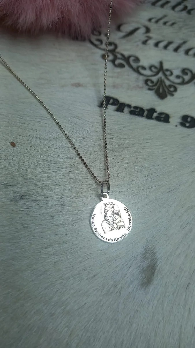 Colar Nossa Senhora d' Abadia Geoproduto