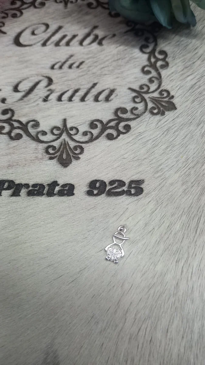 Pingente Cravejado Menino