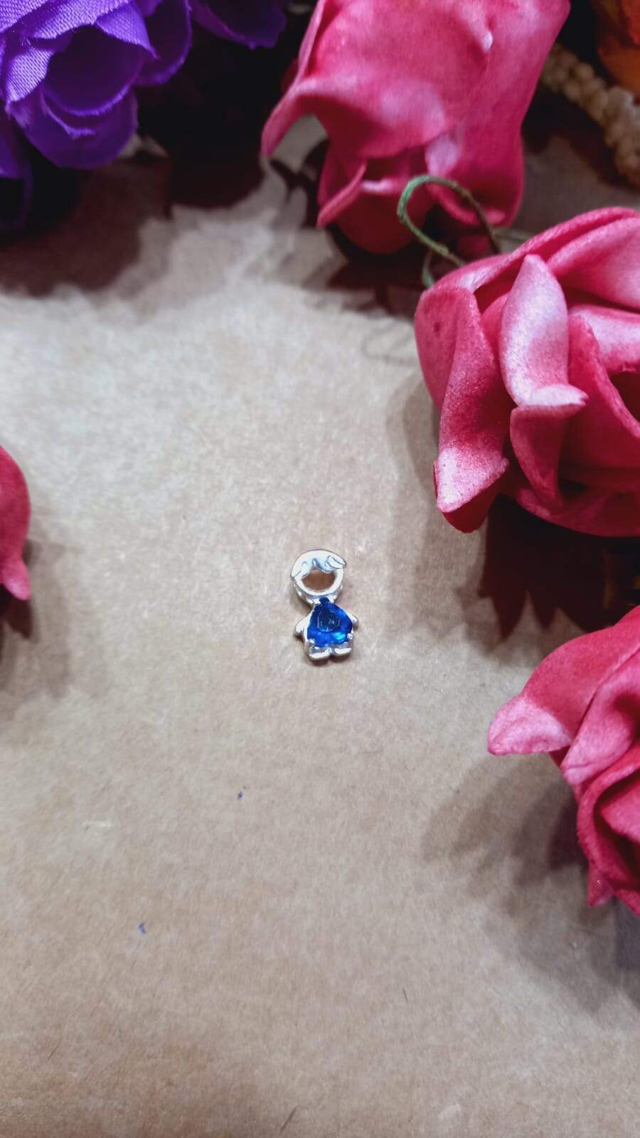 Pingente Filho com Zircônia Azul