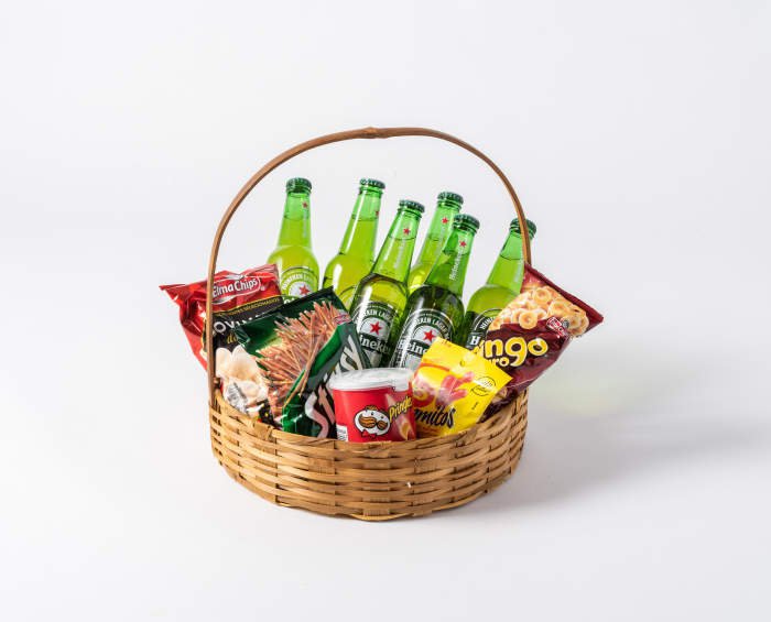 Cesta de Cervejas - Heineken