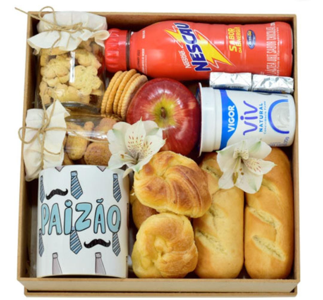 Cesta Box Café Para Pais