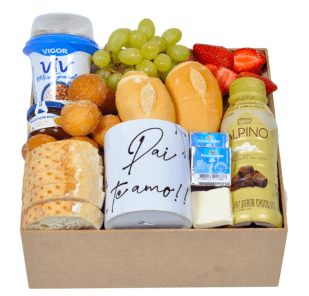 Cesta Box Café Manhã para Pai