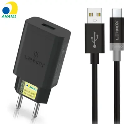 Carregador de Celular Turbo 30W - LE-90 TYPEC - LEHMOX