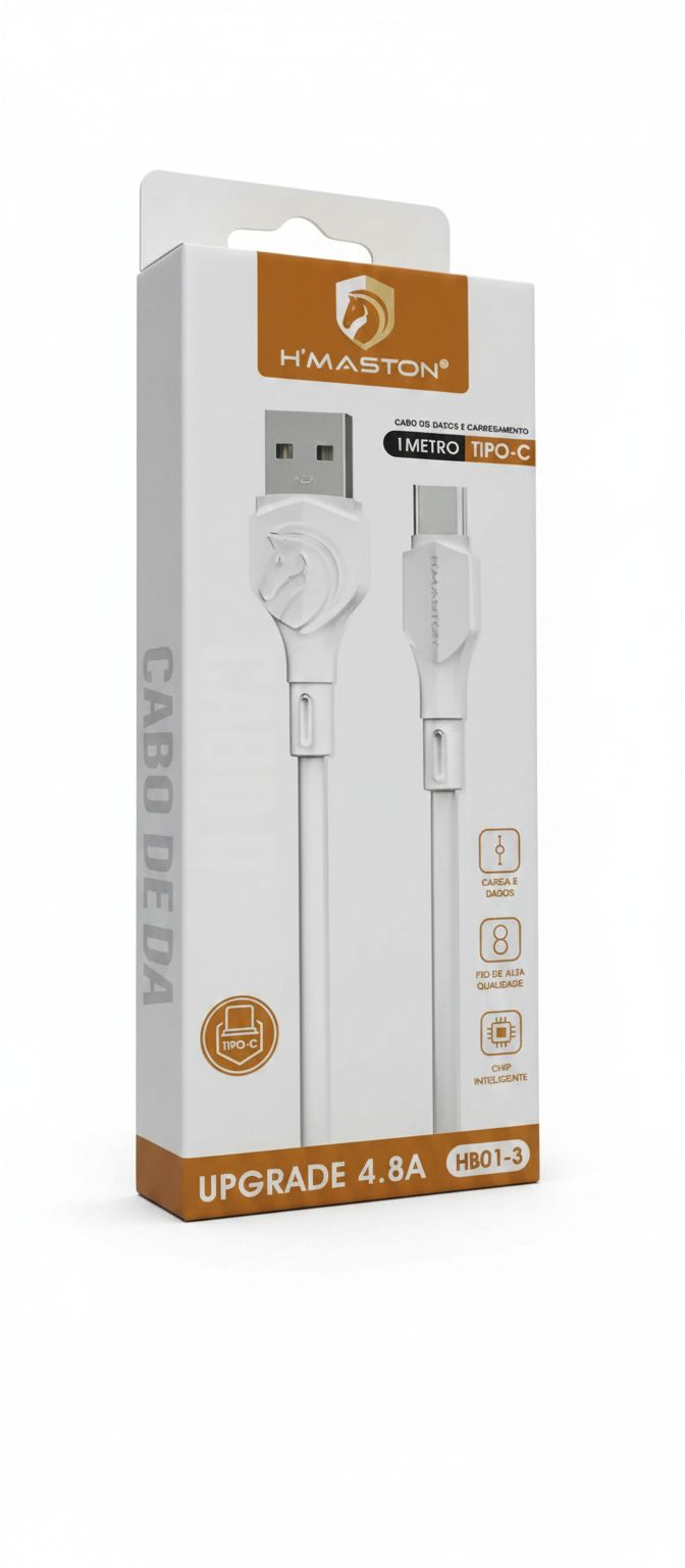Cabo Tipo C Hmaston 1m Hb01-3 / Hb10-3