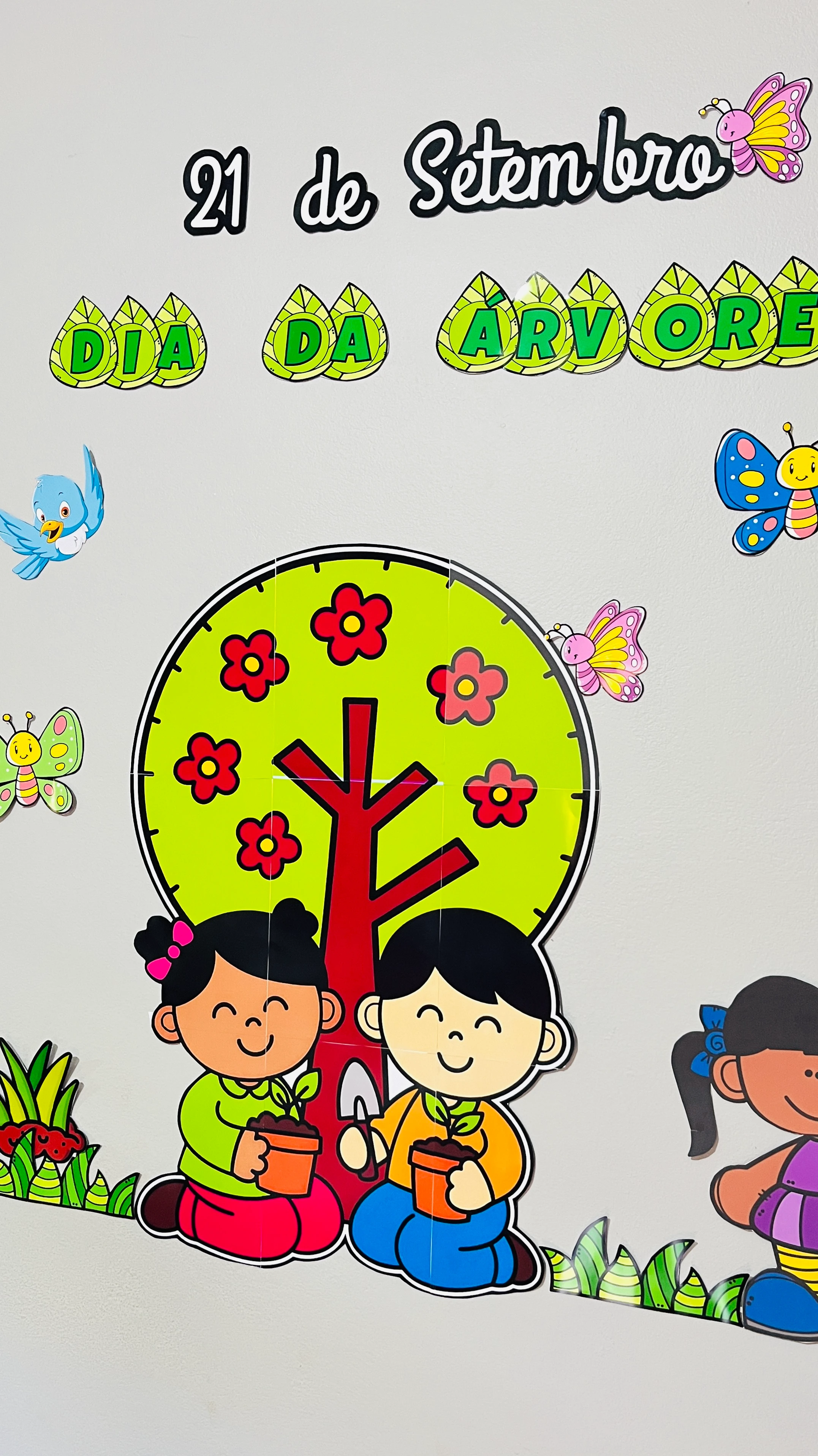 Painel dia da árvore