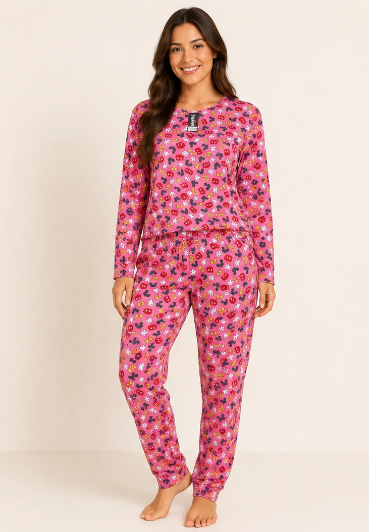 Pijama Feminino Estampado