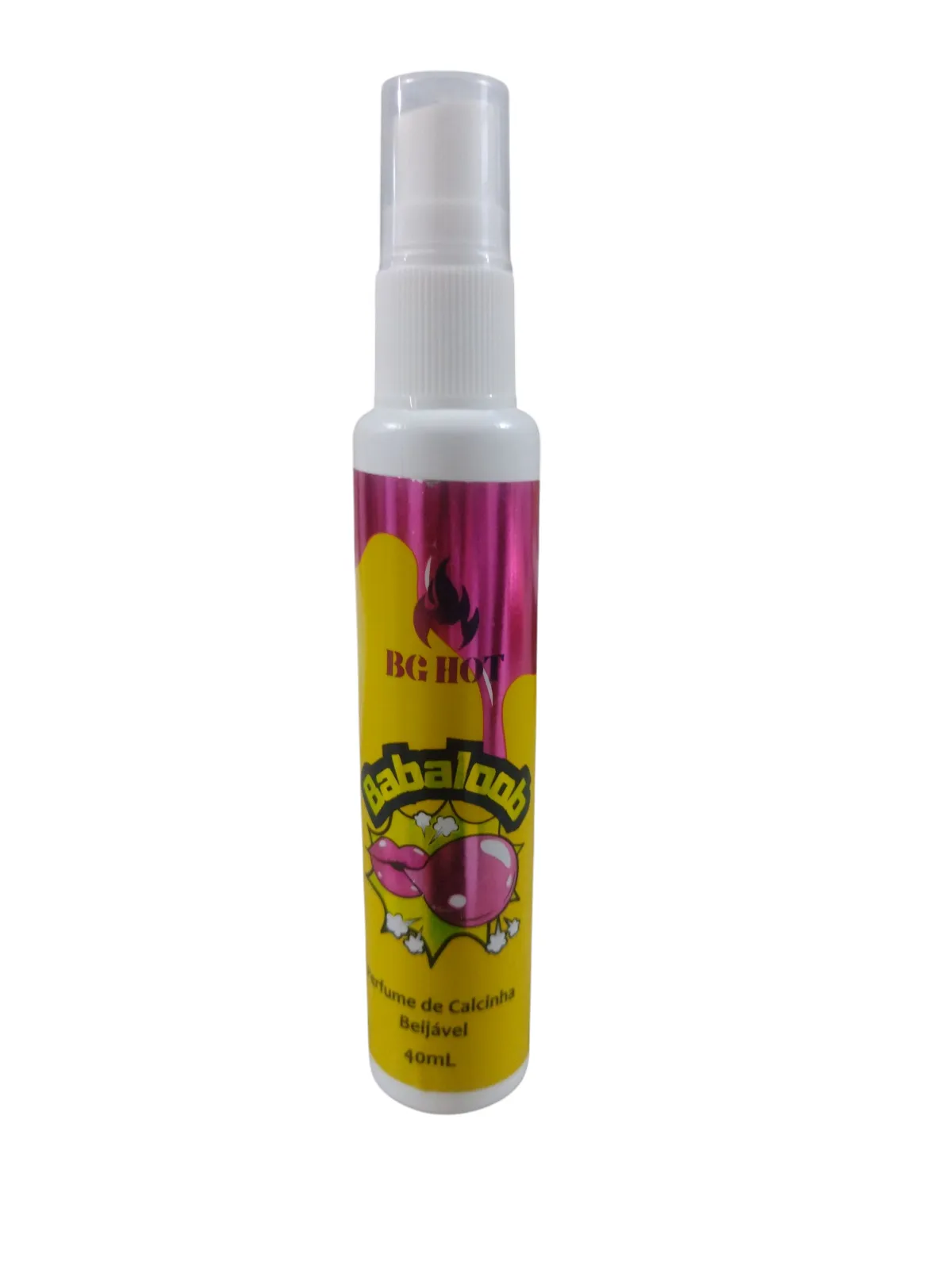 Babaloob Perfume de Calcinha Beijável 40ml Banho de Gata