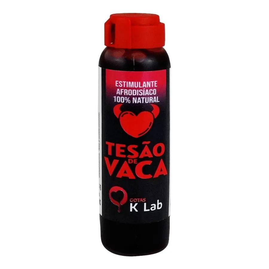Tesão de Vaca Estimulante Afrodisíaco Natural 10ml K-Lab