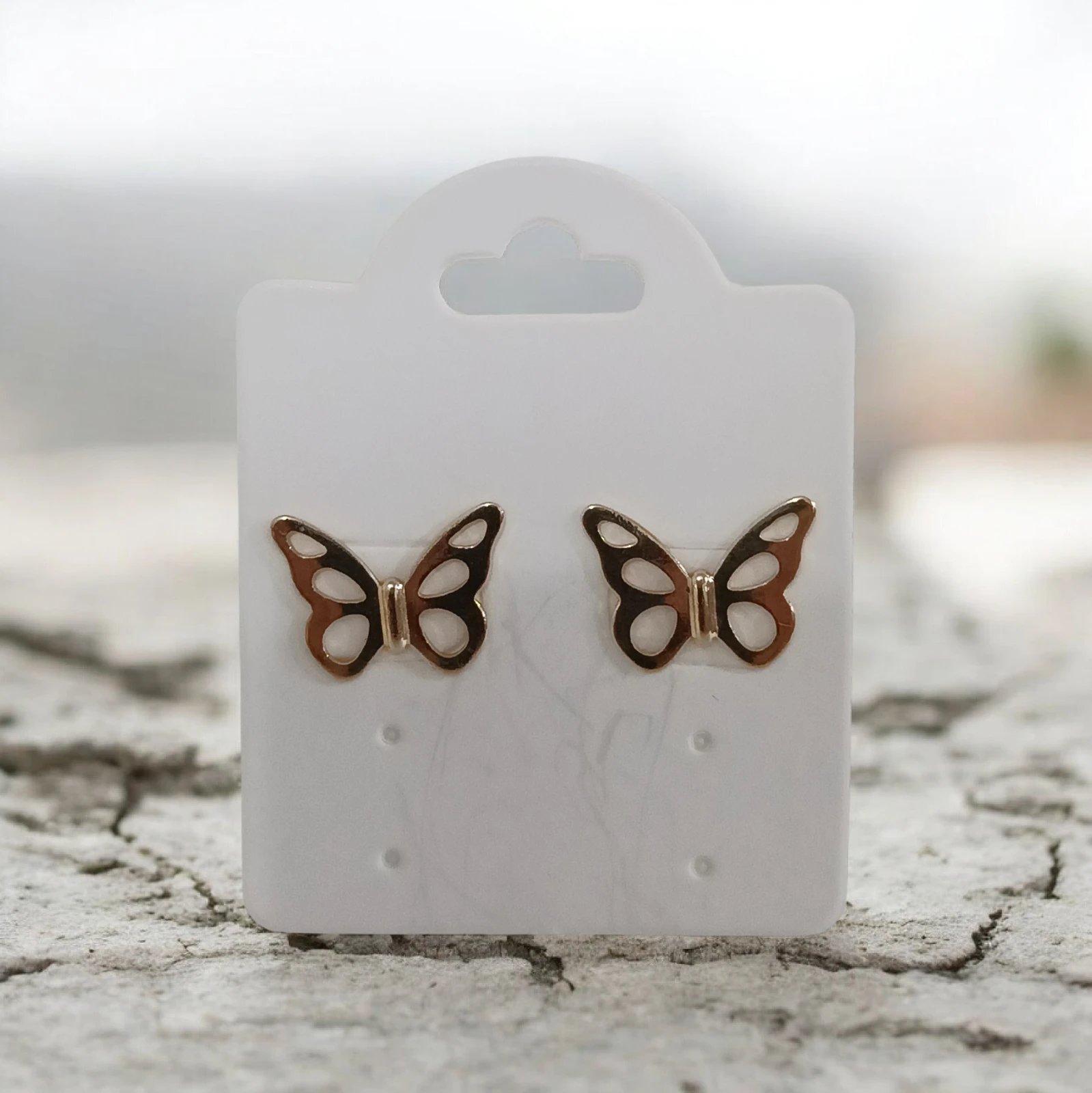 Brincos Borboleta Dourado