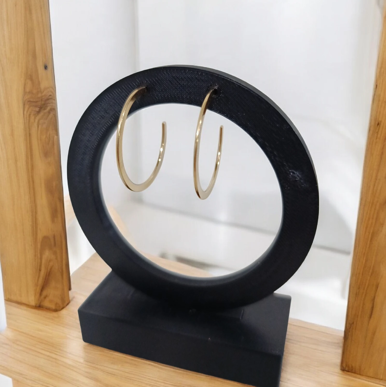 Brinco Argola Circular Ouro