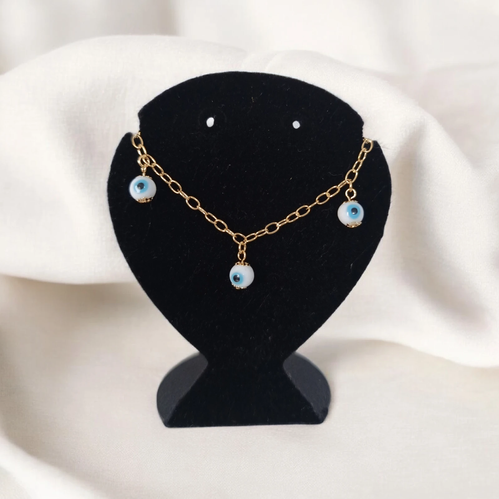 Pulseira Ouro Olho Grego
