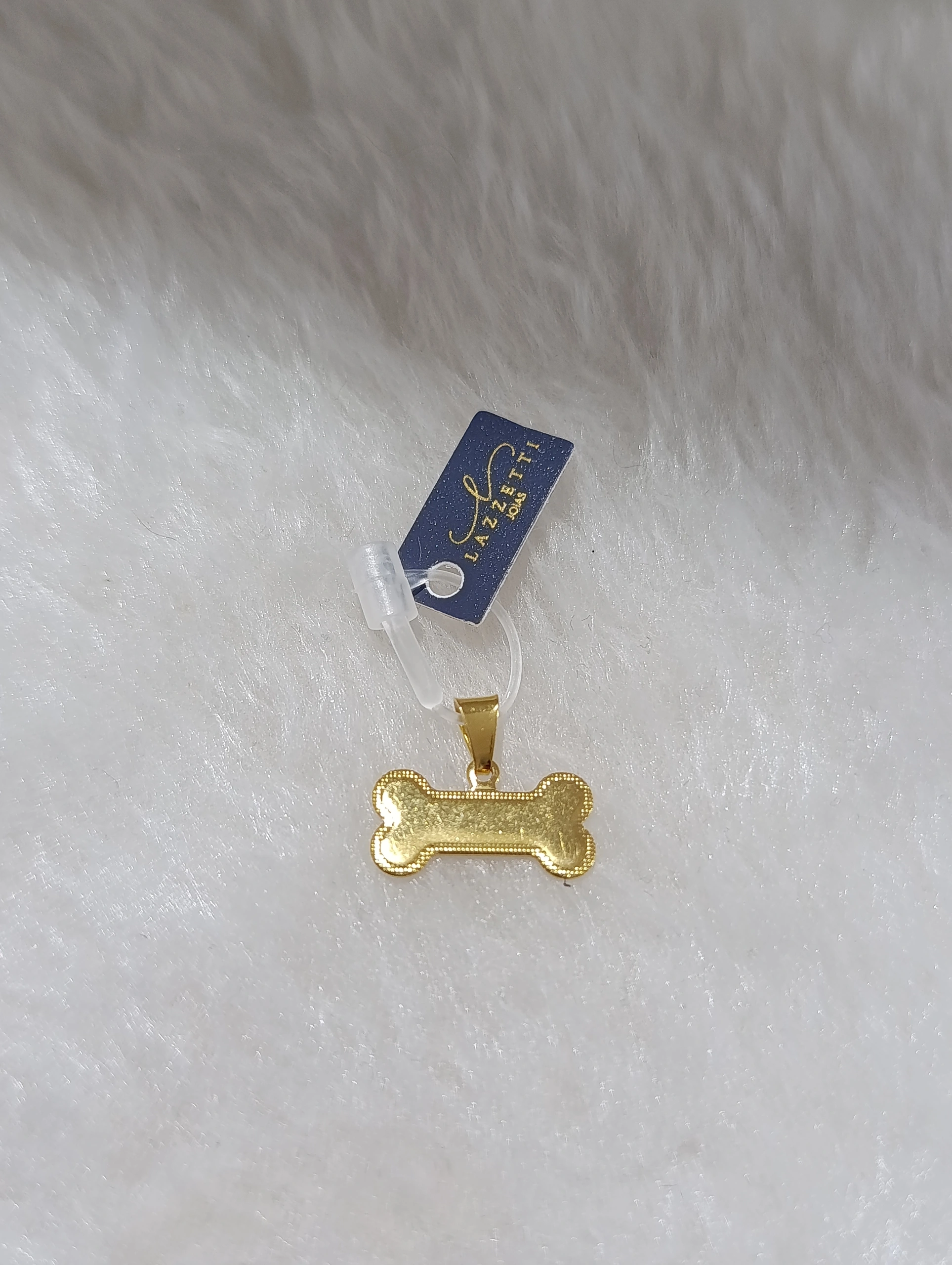 Pingente Osso Dourado