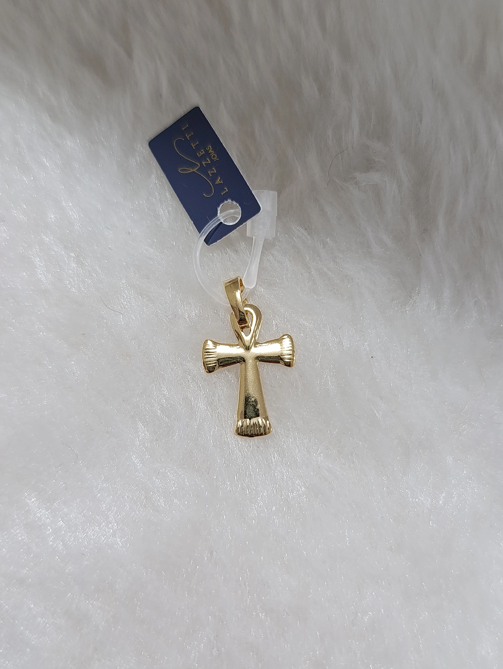 Pingente Cruz Dourado