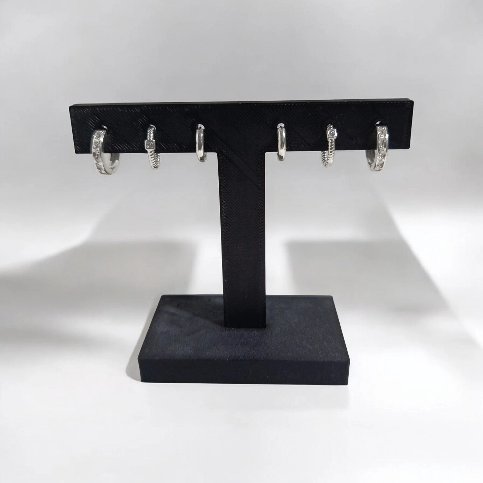 Conjunto de Brincos Argola Prata