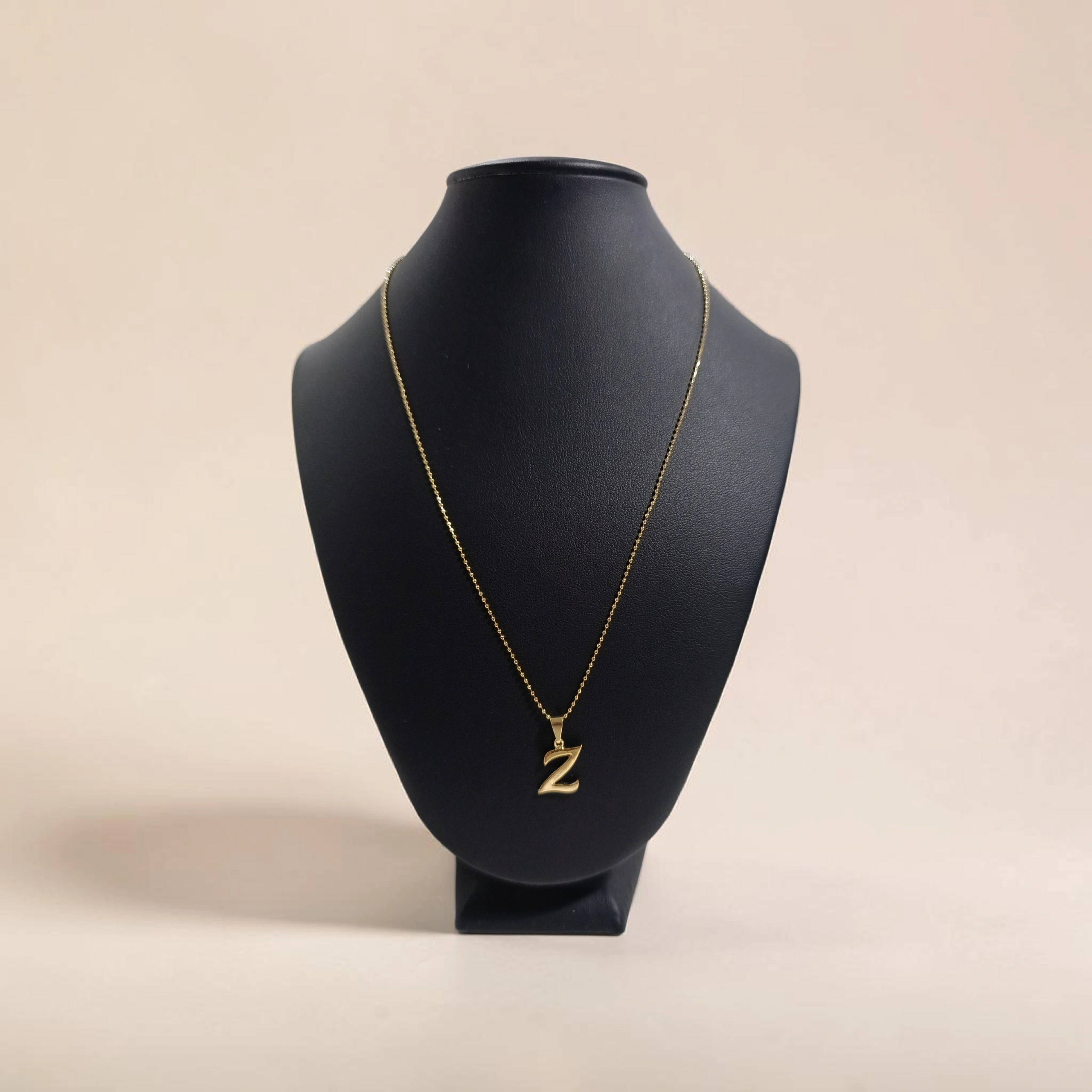 Colar Letra Z Dourado