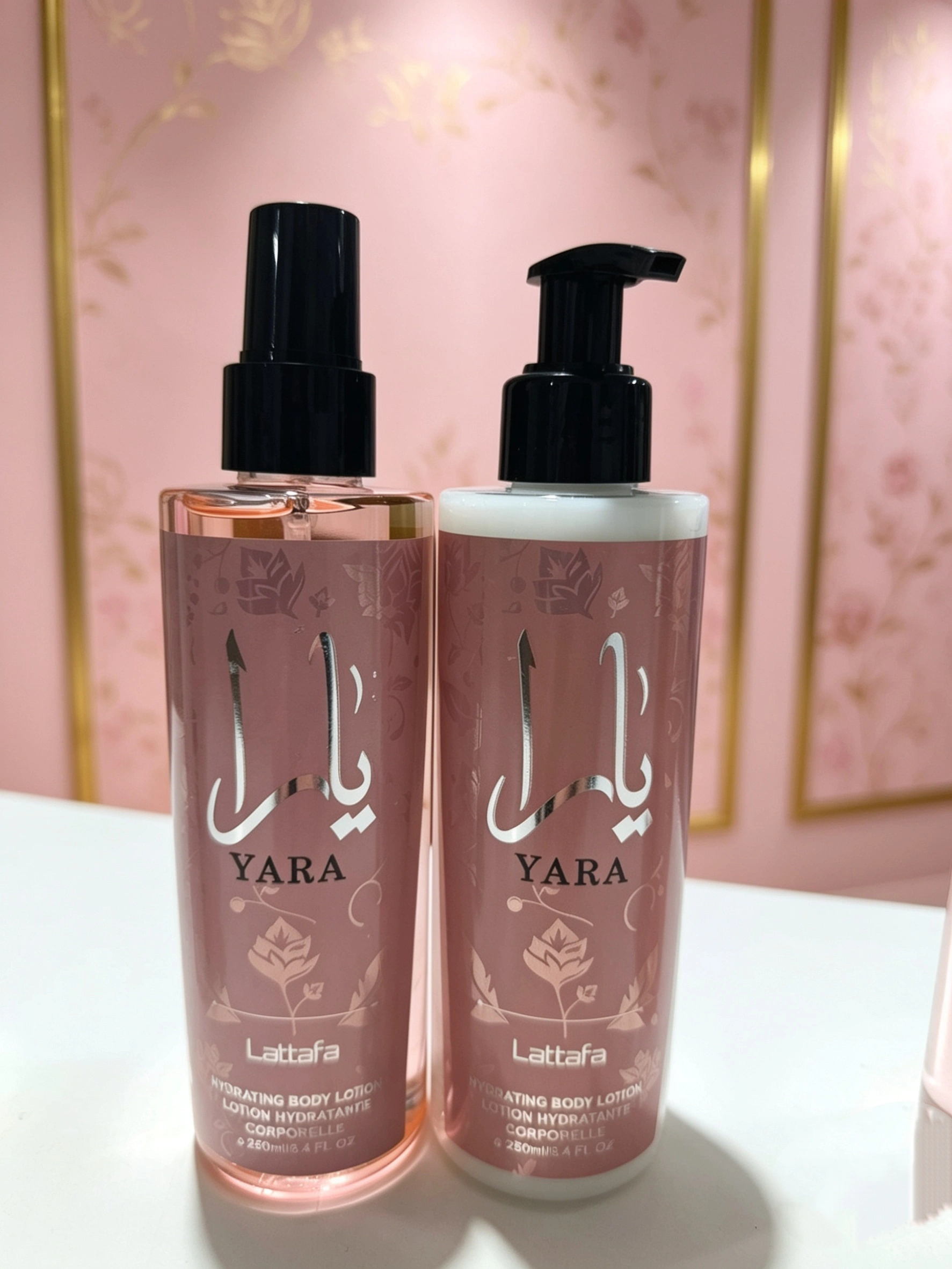 Kit Body Splash + Hidratante Corporal Yara Árabe