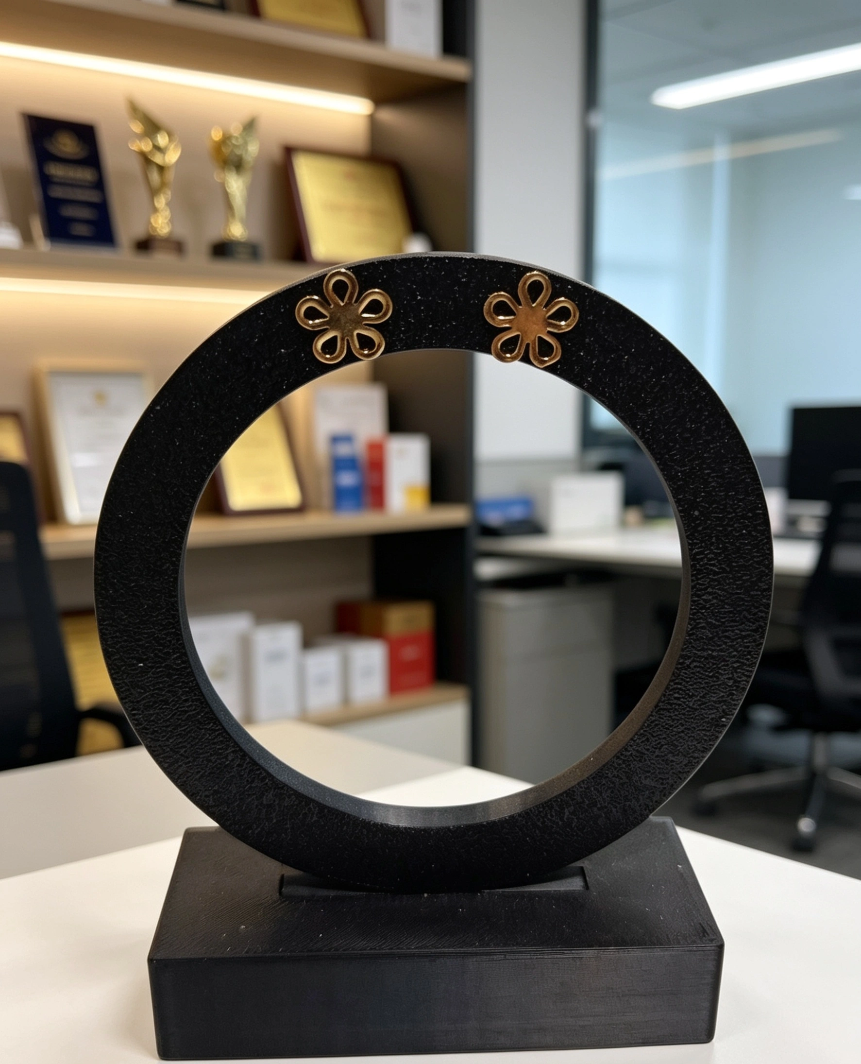 Brinco Flor Mini Ouro
