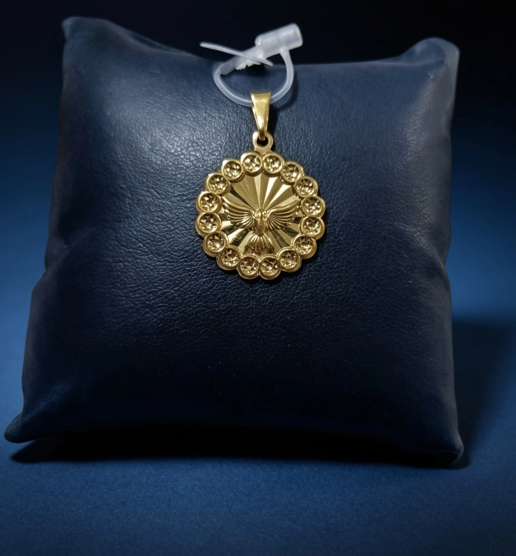 Pingente Circular Dourado