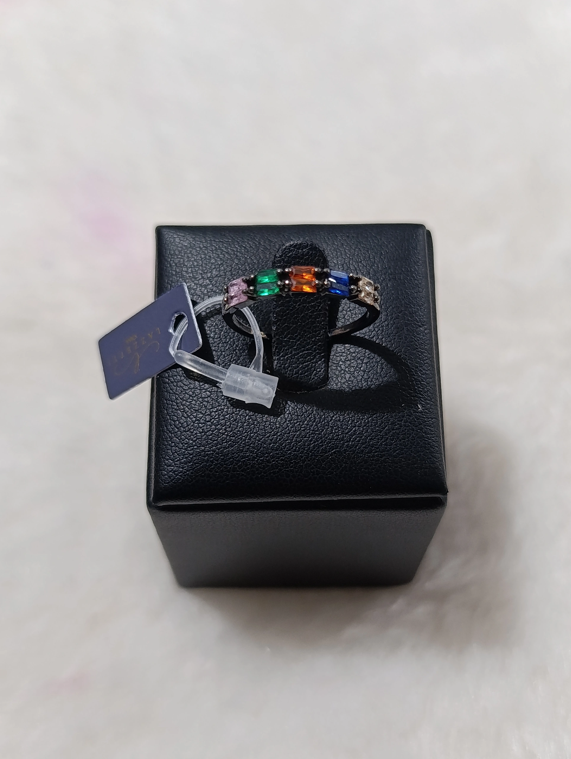 Anel Rainbow Pavé
