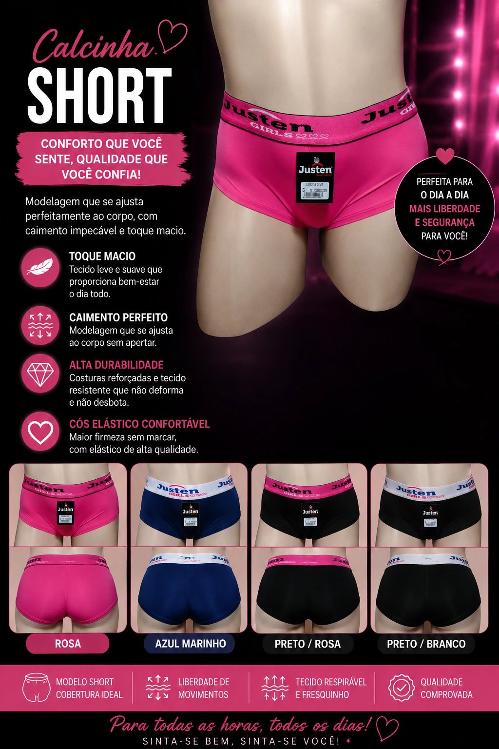Calcinha short