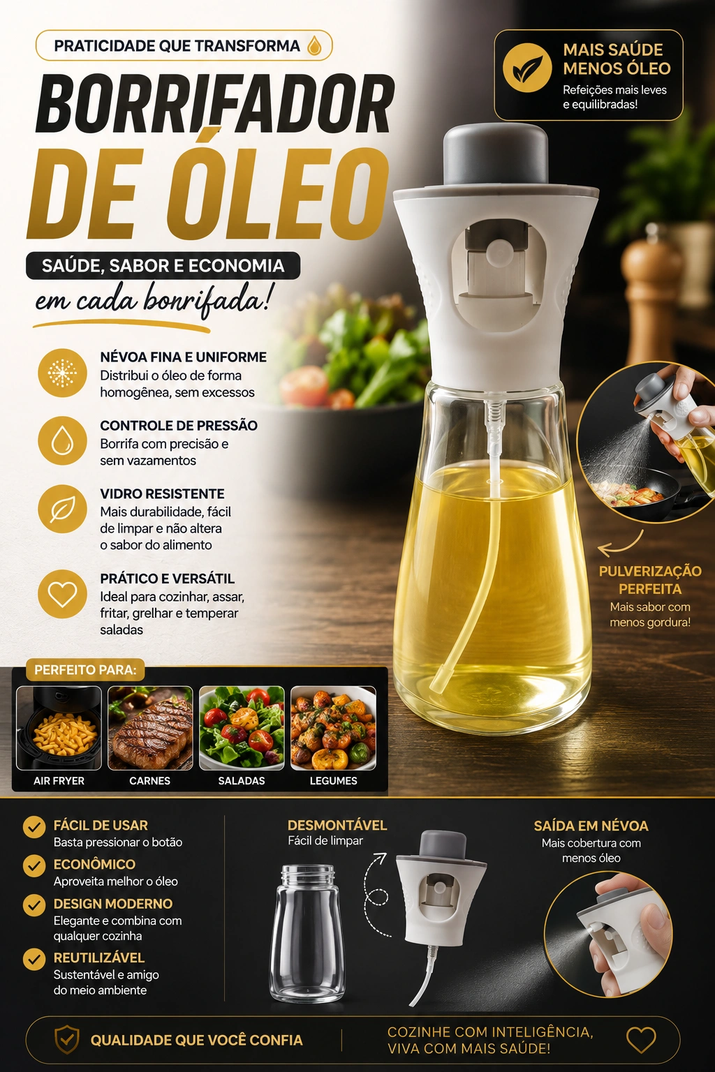 Borrifador de Óleo
