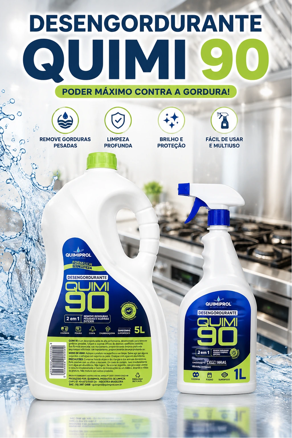 Desengordurante Quimi 90 Quimiprol