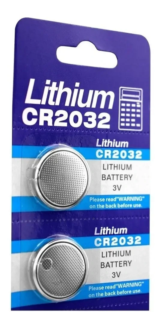 Bateria Cr2032 Cartela 5x Pilha 3v Calculadora Bios Balança