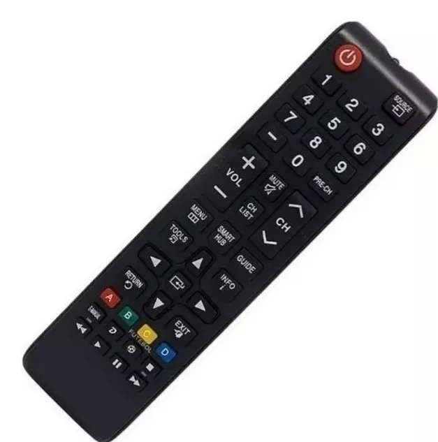 Controle Remoto Compatível Com Tv Samsung Smart Led E Lcd