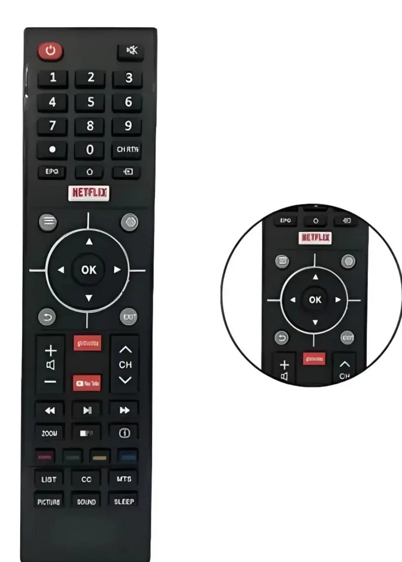 Controle Remoto Universal Lelong TV Semp Toshiba LE-7742
